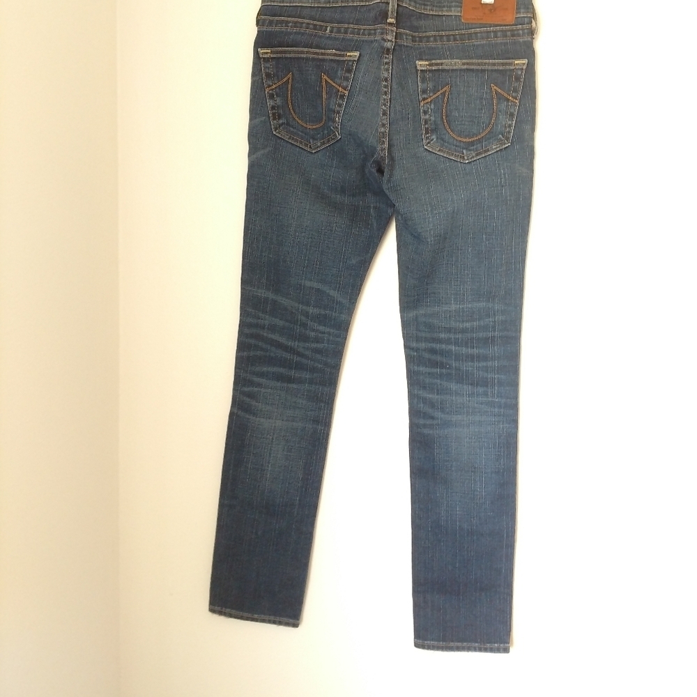 True Religion Rori 25 distressed jeans patched - Picture 3 of 4